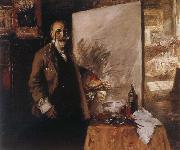 William Merritt Chase Self-Portrait painting